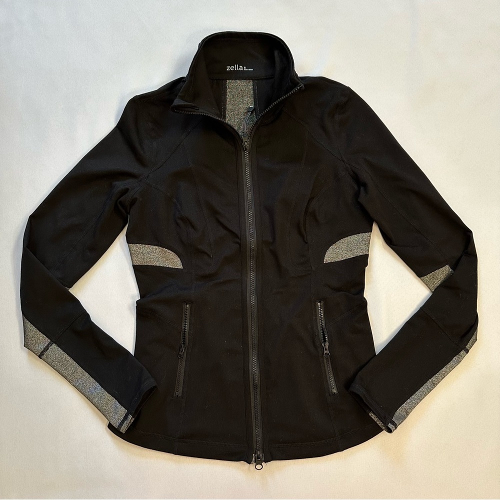 Black Zella Performance Jacket Size Small